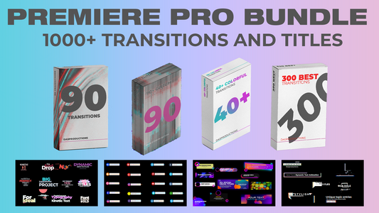 ALL Premiere Pro Products BUNDLE!